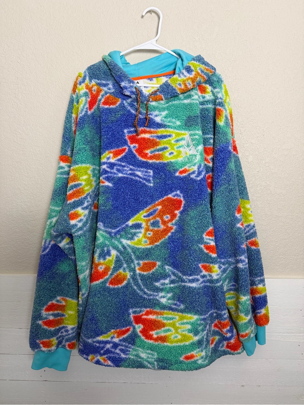 Disney Avatar Plush Pullover Hoodie Jacket Size 3XL